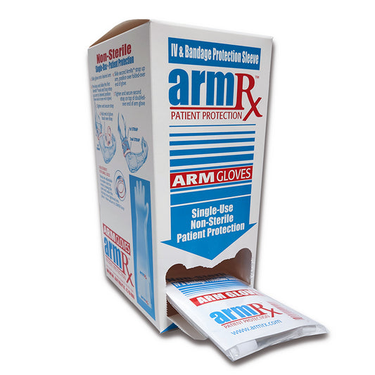 Arm Glove Water Protection - 30 Pack Hospital Dispenser