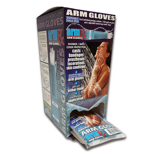 Arm Glove Water Protection - 30 Pack Dispenser